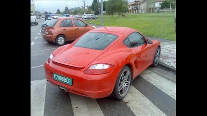 Lamborghini Gallardo And Porsche Cayman