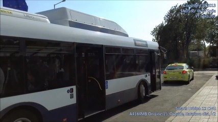 Соларис Урбино 12 / 4184 по линия 15 в Сарафово