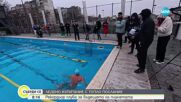Ледено изпитание с топло послание: Рекордьор плува за бъдещето на планетата