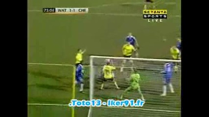 Уотфорд - Челси 1:3 Гол На Никола Анелка