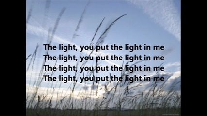 The Light ln Me ~ Brandon Heath~