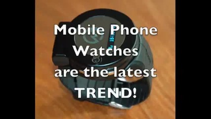 New G104 Mp4 Bluetooth Phone Watch with Flip Top