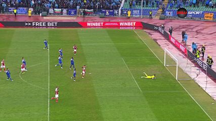 Goal by PFC CSKA Sofia