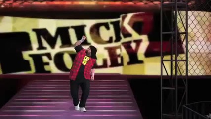 Wwe 12 Legends Dlc _ Mick Foley Entrance