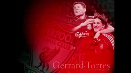 Fernando Torres and Steven Gerrard liverpool legends
