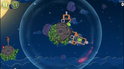 Angry Birds Space gameplay