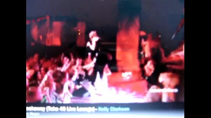 Kelly Clarkson Breakaway Live Take 40 Lounge Forum Sydney September 2007 