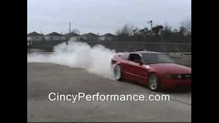 Ford Mustang Burnout