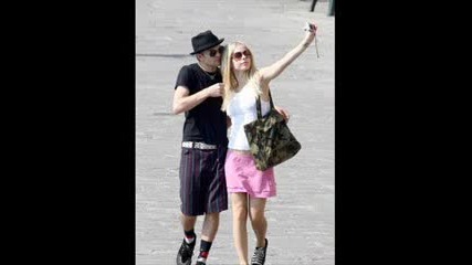 Avril Lavigne And Deryck Whibley