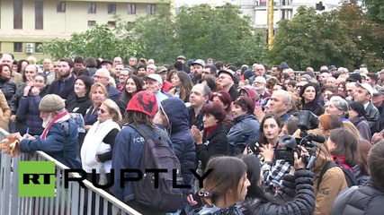 Georgia: Hundreds rally against government negotiations with Gazprom