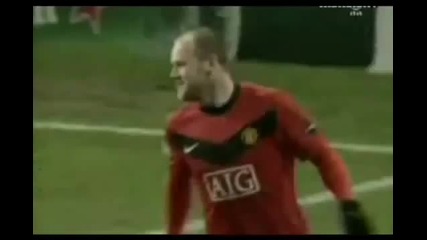 Манчестър юнаютед разгроми милан с 4 - 0 и се класира за 1/4 финалите с общ резултат 7:2 