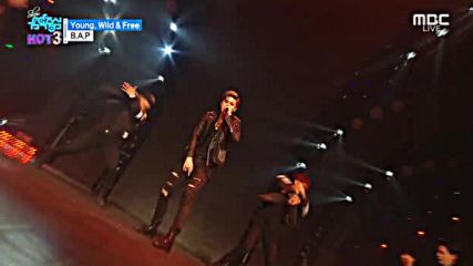 B.a.p - Young, Wild & Free, Show! Music Core E481 (281115)