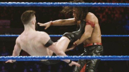 Step between the ropes as "The Boss Club" battle Nakamura & Natalya in WWE Mixed Match Challenge