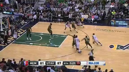 Memphis Grizzlies Vs Utah Jazz _ Full Highlights _ March 16, 2013 _ 03_16_2013 _ Nba 2012_13 Season