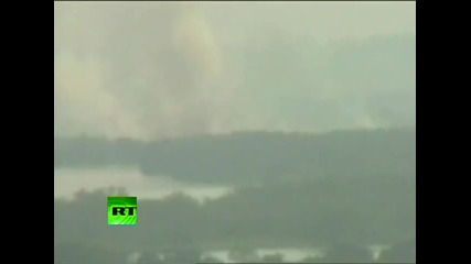Огнено торнадо в Бразилия !