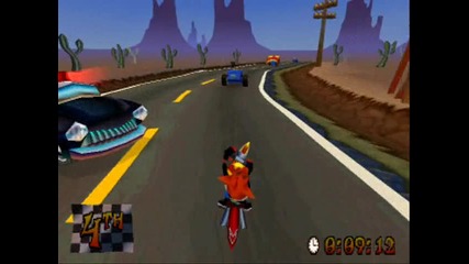 Crash Bandicoot 3 - Level 08 Hog Ride - Platinum Relic 
