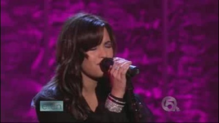 Demi Lovato - Dont Forget Live At Ellen Show