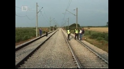 btv - Пожар горя в бързия влак София – Варна