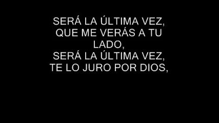 Tamara - Sera La Ultima Vez 