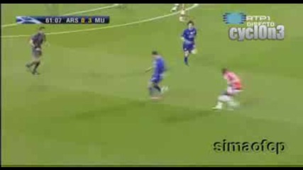 Арсенал - Манчестър Юнайтед 1:3 Кристиано Роналдо