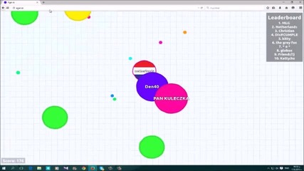 Let's play: Agar.io