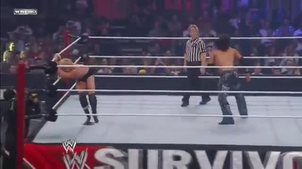 Flying Chuck Kick - John Morrison