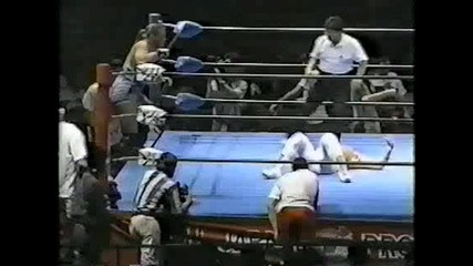 Tsuyoshi Kikuchi срещу Rob Van Dam { A J P W } [ 10/12/1996 ]