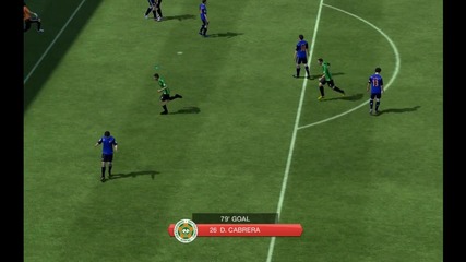 Супер гол , който вкарах с аматьорски футболисти ( Нефтохимик ) Fifa 13