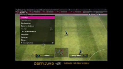 Pes 2010 - Ювентус срещу Интер - Всички лица и екипи 