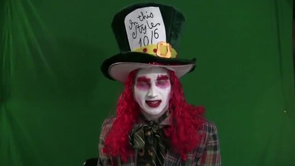 Alice In Wonderland bloopers