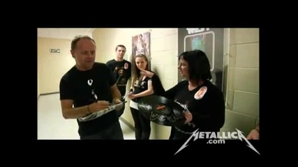 Metallica - Meet And Greet - Auckland [october 13, 2010]