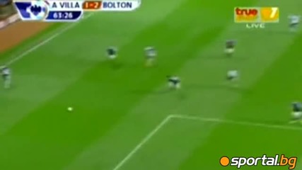 Астън Вила 1:2 Болтън (гол на Мартин Петров)