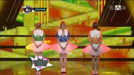 Orange Caramel - Lipstick @ M! Countdown (20.09.2012)