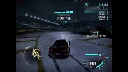 Need For Speed Carbon Drift with Skyline