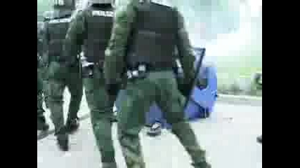 Antifa Demonstration 1. may 2004 berlin