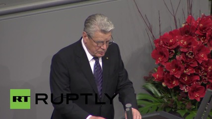 Germany: After Paris, President Gauck speaks of a "new type of war"