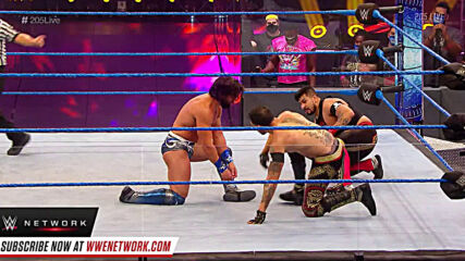 Isaiah “Swerve” Scott & Tony Nese vs. Joaquin Wilde & Raul Mendoza: 205 Live, July 31, 2020