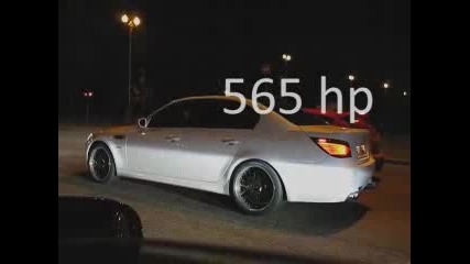 Mercedes Cl65 Amg Vs Bmw M5 Hamann 0 - 250