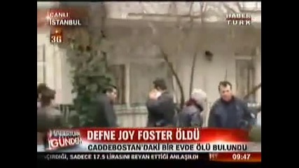 Defne Joy Foster`in olum haberi! 