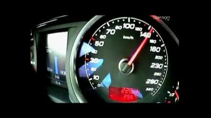 290 km/h с Audi Rs6 Ускорение 