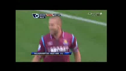 Wolves - West Ham 0 - 2 (0 - 2,  15 8 2009)