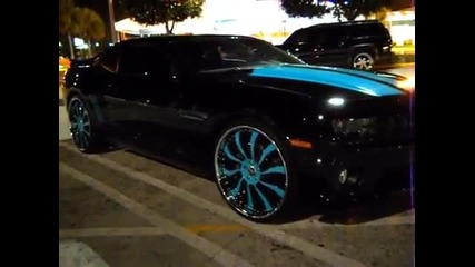 Acewhips.net- 2011 Chevy Camaro Ss on 24" Inferno Forgiatos