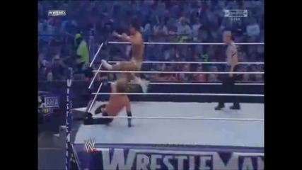 Wrestlemania 27 Edge vs Alberto Del Rio