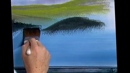 S10 Радостта на живописта с Bob Ross E03 - близнак водопад ღобучение в рисуване, живописღ