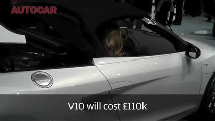 Audi R8 Spyder by autocar.co.uk 