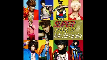 Super Junior - Mr. Simple ( Japanese Ver. )