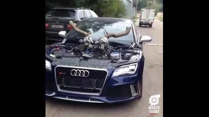 Уникален тунинг на Audi Rs7