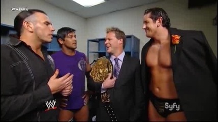 Джерико и Матт Харди [backstage] | Nxt 9/03/10 |