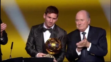 Fc Barcelona - Leo Messi gana su cuarto Fifa Bal