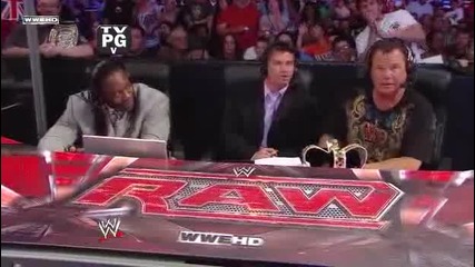 Mark Henry & Sin Cara отиват в Разбиване ! - Raw 04/25/11